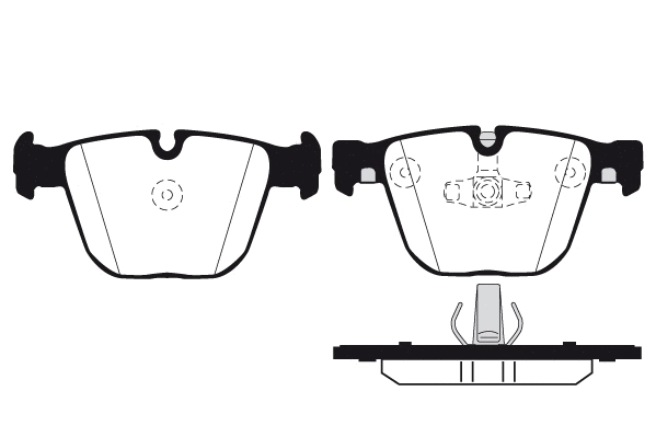 Brake Pad Set, disc brake (RA.1025.2)