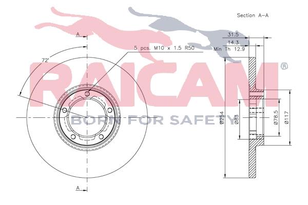 Brake Disc (RD00236)