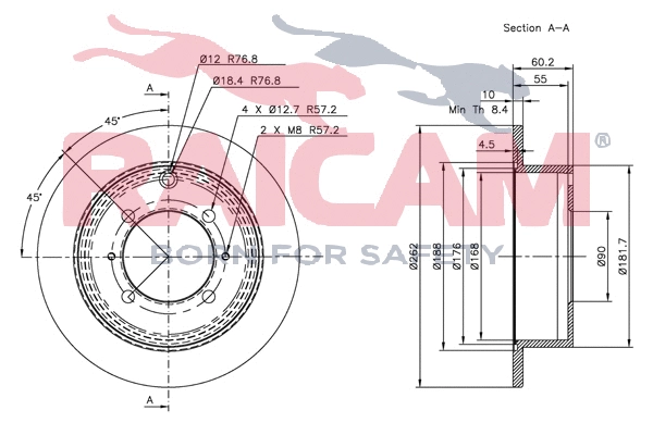 Brake Disc (RD00341)
