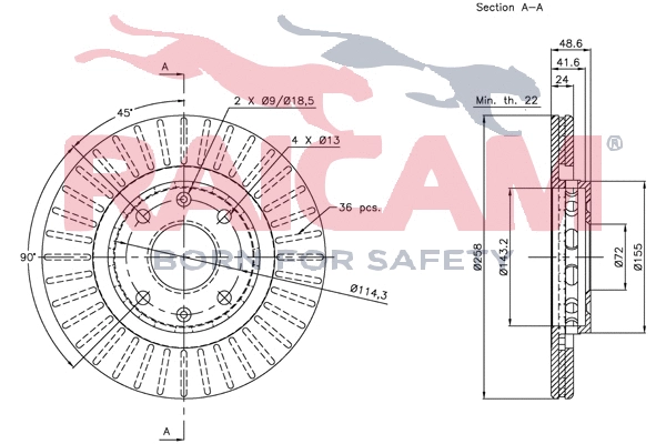 Brake Disc (RD00542)