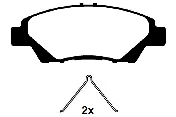 Brake Pad Set, disc brake (RA.0985.0K1)