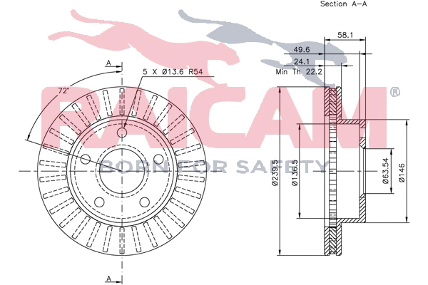 Brake Disc (RD00243)