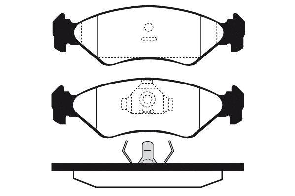 Brake Pad Set, disc brake (RA.0384.0)
