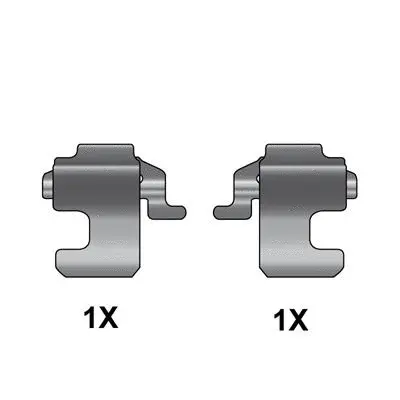 Accessory Kit, disc brake pad (12079582)