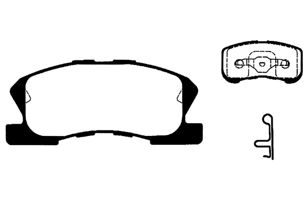 Brake Pad Set, disc brake (RA.0729.0)