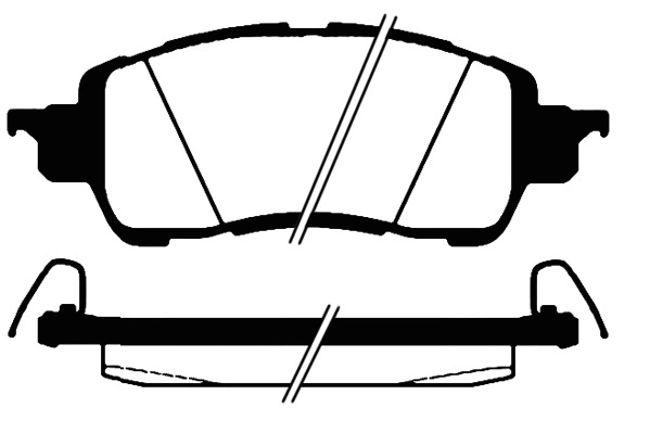 Brake Pad Set, disc brake (RA.1115.0)