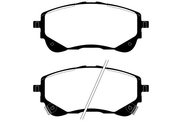 Brake Pad Set, disc brake (RA.1251.0)