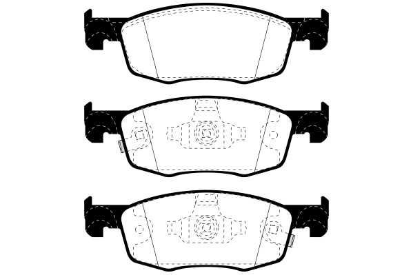 Brake Pad Set, disc brake (RA.1321.0)
