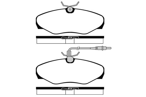 Brake Pad Set, disc brake (RA.0800.1)