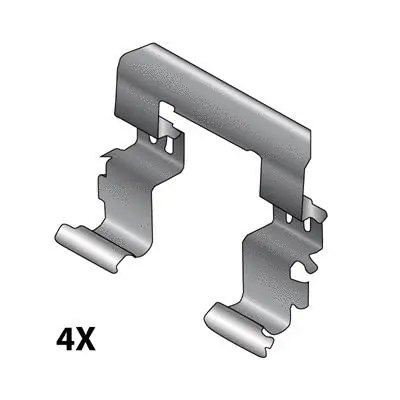 Accessory Kit, disc brake pad (12079658)