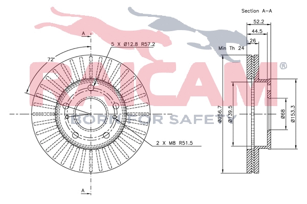 Brake Disc (RD00154)