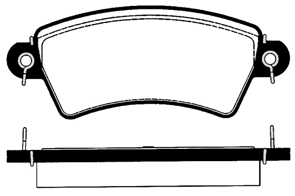 Brake Pad Set, disc brake (RA.0686.0)
