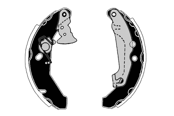 Brake Shoe Set (RA27690)