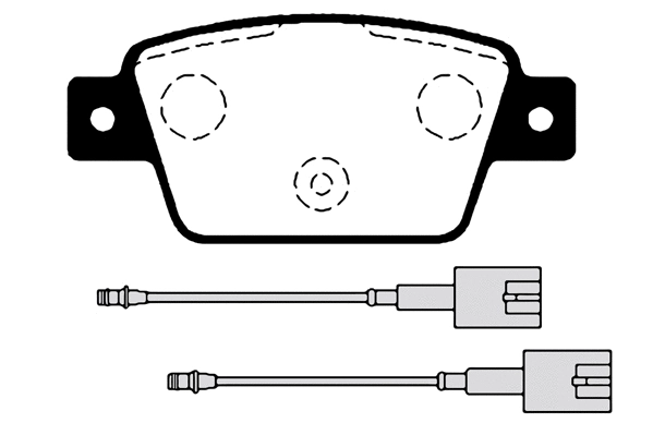 Brake Pad Set, disc brake (RA.0768.3)