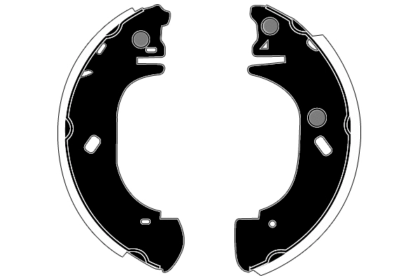 Brake Shoe Set (RA27210)