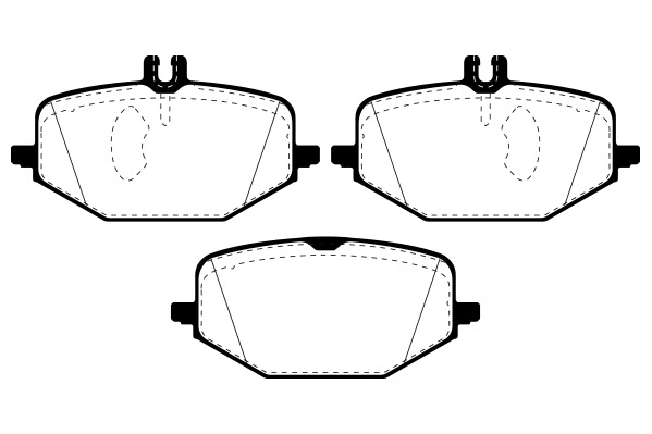 Brake Pad Set, disc brake (RA.1315.1)