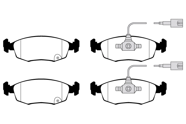 Brake Pad Set, disc brake (RA.0318.9)
