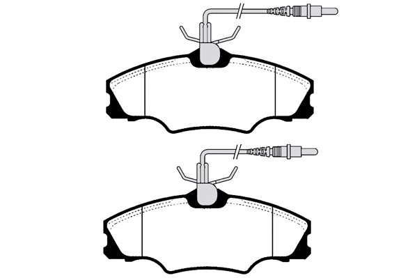 Brake Pad Set, disc brake (RA.0621.0)