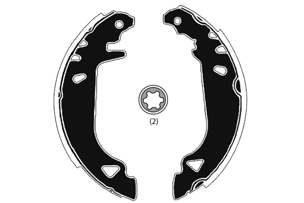 Brake Shoe Set (RA24780)