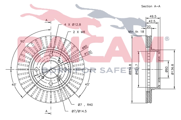 Brake Disc (RD00998)