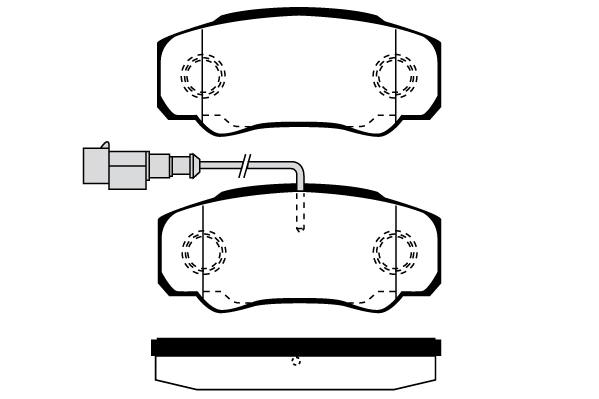 Brake Pad Set, disc brake (RA.0775.2)