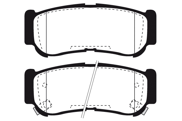 Brake Pad Set, disc brake (RA.1054.0)