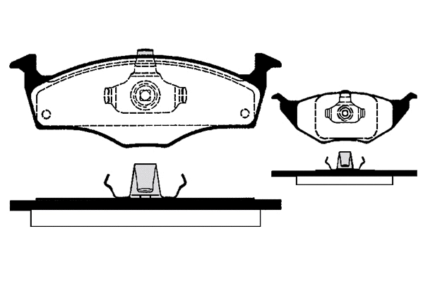 Brake Pad Set, disc brake (RA.0684.0)