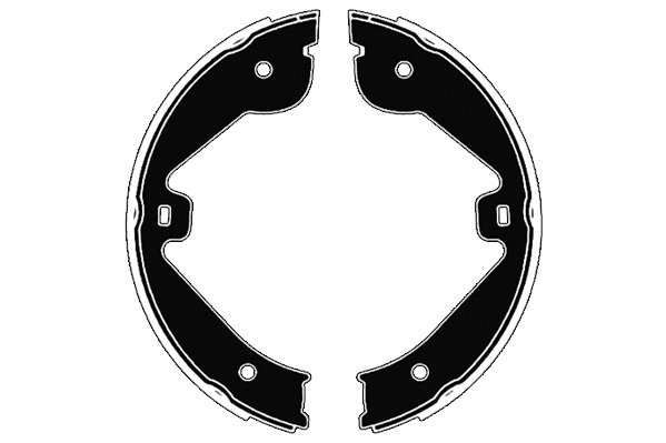 Brake Shoe Set, parking brake (RA28810)