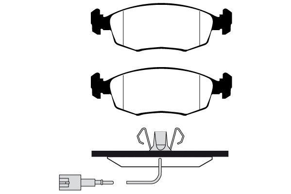 Brake Pad Set, disc brake (RA.0318.8)