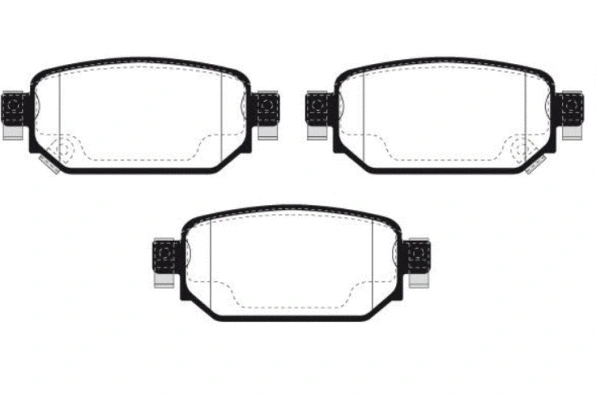 Brake Pad Set, disc brake (RA.1295.0)