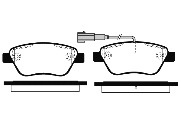 Brake Pad Set, disc brake (RA.0760.8)