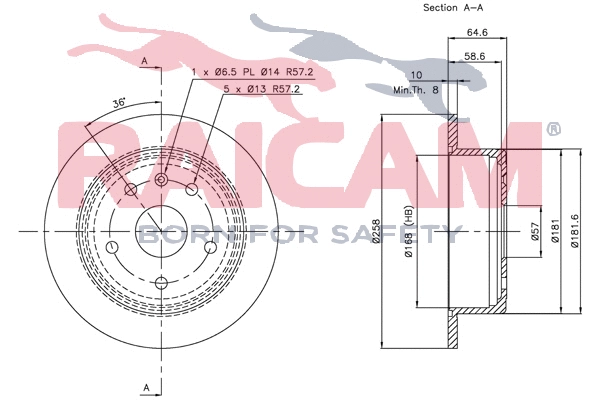 Brake Disc (RD00974)
