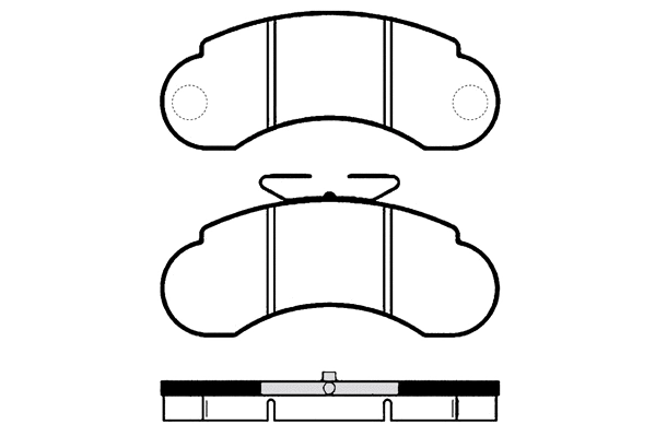 Brake Pad Set, disc brake (RA.0484.0)