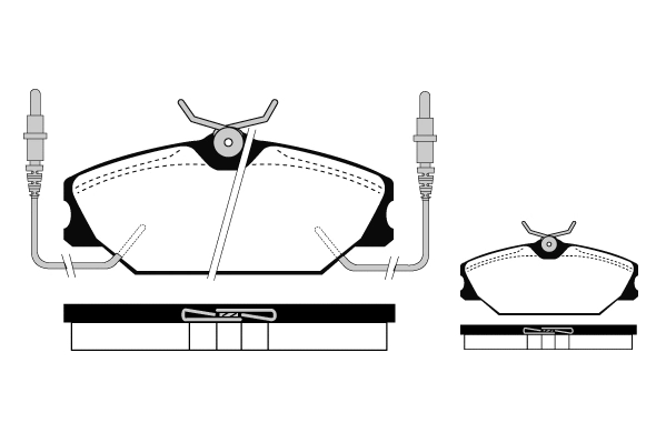 Brake Pad Set, disc brake (RA.0388.1)