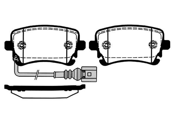 Brake Pad Set, disc brake (RA.0819.0)