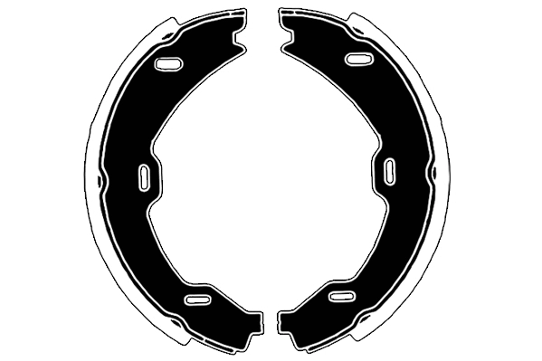 Brake Shoe Set, parking brake (RA28630)