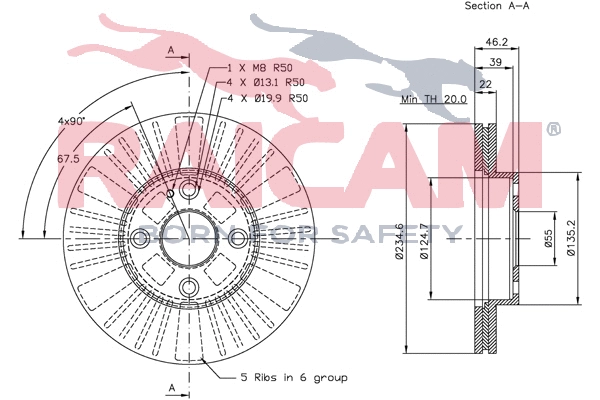 Brake Disc (RD00396)
