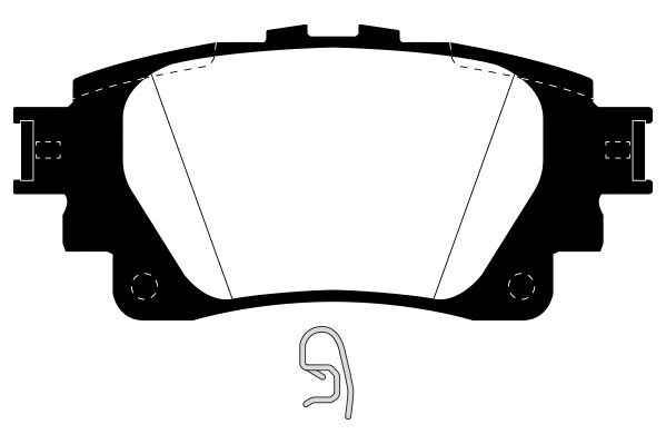 Brake Pad Set, disc brake (RA.1326.0)
