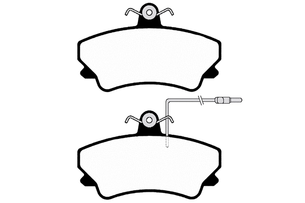 Brake Pad Set, disc brake (RA.0544.0)