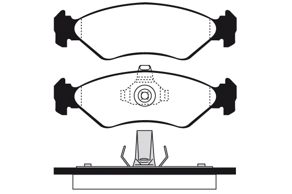 Brake Pad Set, disc brake (RA.0384.2)
