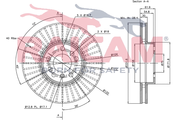 Brake Disc (RD00072)