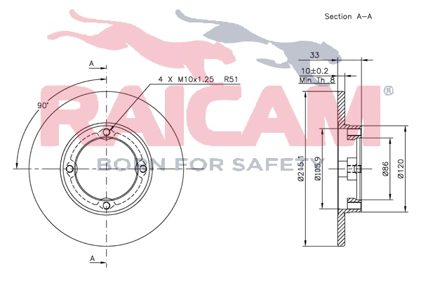 Brake Disc (RD00994)