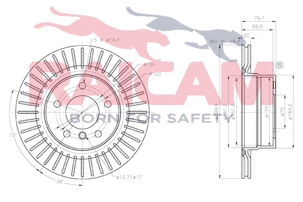 Brake Disc (RD01340)