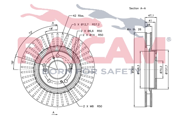 Brake Disc (RD00295)