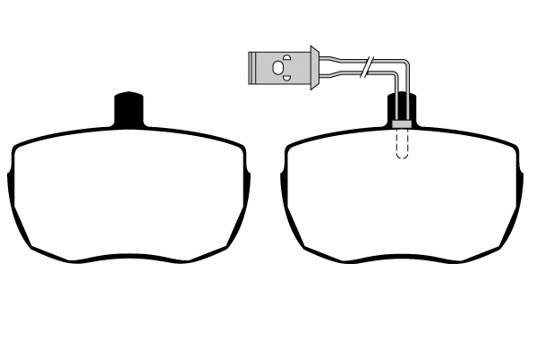 Brake Pad Set, disc brake (RA.0409.0)