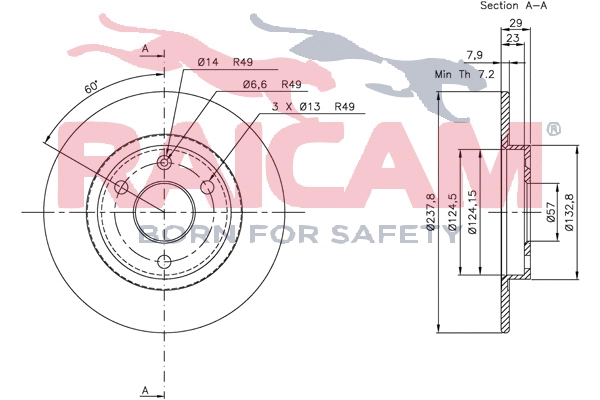 Brake Disc (RD01042)