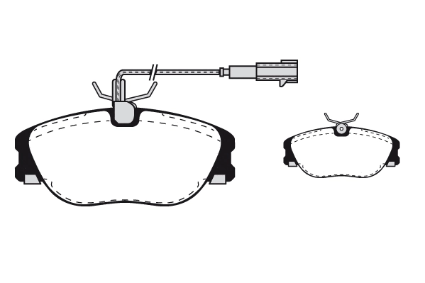 Brake Pad Set, disc brake (RA.0352.6)