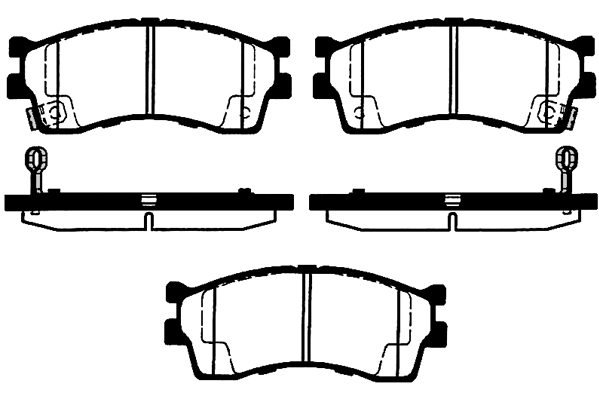 Brake Pad Set, disc brake (RA.0456.0)
