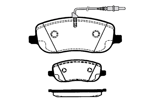 Brake Pad Set, disc brake (RA.0796.0)