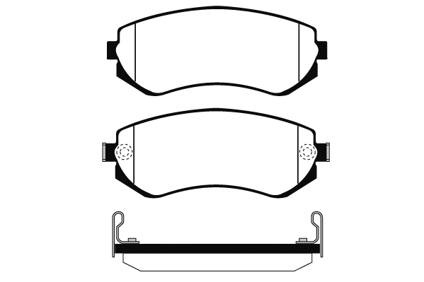 Brake Pad Set, disc brake (RA.0613.0)